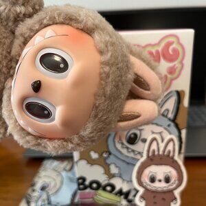 Brand New Pop Mart Labubu Exciting Macaron - Toffee, in Perfect Condition